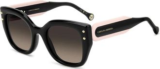 Carolina Herrera Dames, Accessoires, Zwart, Maat: 51 MM