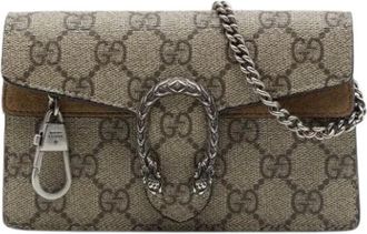Gucci Borsa Mini Pre-owned in Camoscio - - Pre-owned - Donna - Beige - ONE SIZE