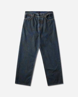 Stone Island Men s Laser Pigment Indigo Denim Jeans Blue Black