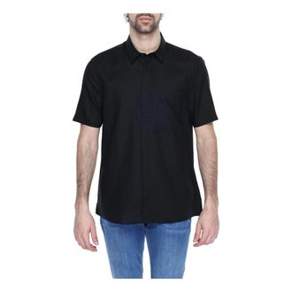 Antony Morato Hombre, Camisas, Negro, Talla: 2XL