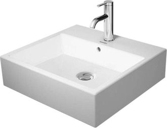 Duravit Duravit - Lavabo Vero Air 50x47cm, Con Rebosadero, Con Banco Con