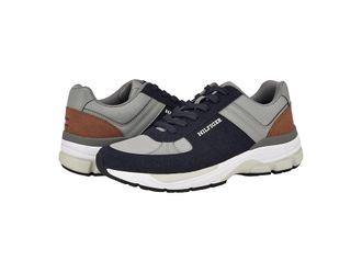 Tommy Hilfiger Paver Mens Shoes Navy/Grey : 7.5 D - Medium, Suede