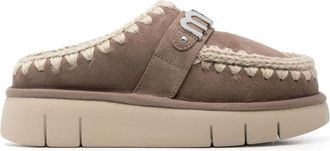 Mou Bounce Clog Metal Logo Shoes