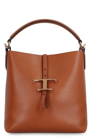 Tod's T Timeless Leather Bucket Bag