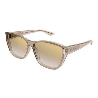 Saint Laurent SL 758 Sunglasses - female - Saint Laurent - Sunglasses - Yellow - 63 MM - Accessories
