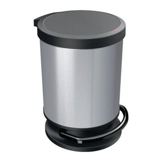 Rotho Rotho - Collecteur De D&eacute;chets &Agrave; P&eacute;dale Paso 20l L302xh432mm Cuivre Argent