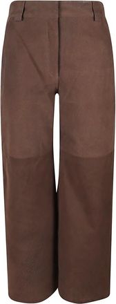Iro Miltoni Trousers - Trousers - Mujer - Marr&oacute;n - S