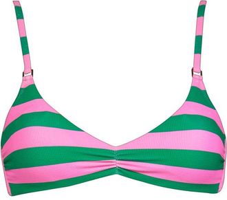 Watercult Stripe Energy Bikini Top No. 7110 Bikini-Top f&uuml;r Damen | rosa