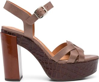 Chie Mihara Sandali Jysta 105mm - Marrone