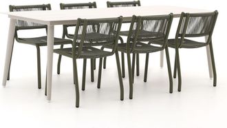 Manifesto Furniture Manifesto Misurina/Sora 220cm dining tuinset 7-delig