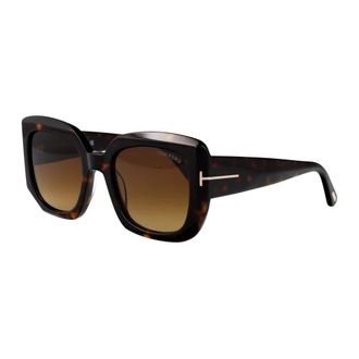 Tom Ford Sunglasses, female, Black, Size: 52 MM Stylish Carla-02 Sunglasses