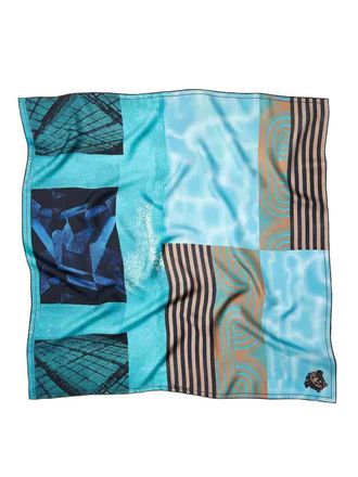 Versace Foulard 90X90 Silk Twill Bio