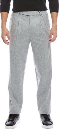 Brunello Cucinelli Light Grey Wool Trousers, Brand Size 54 (US Size 38)