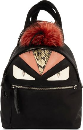 Fendi Zaino con decorazione - Nero