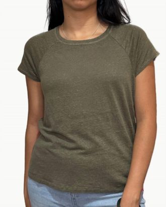 Hartford Telcy Knit T-Shirt In Army