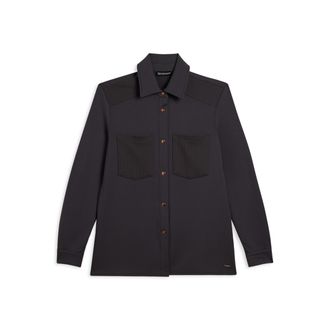 Freddy Camicia donna in felpa con bottoni dorati