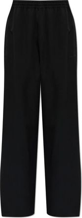 Balenciaga Pantalones Anchos de Lana - Trousers - Hombre - Negro - M