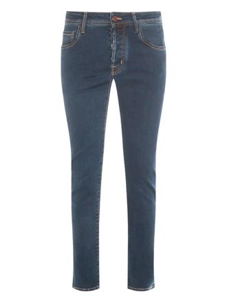 Jacob Cohen button-fly jeans - men - Cotton/Elastane - 31 - Blue
