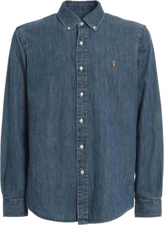 Ralph Lauren Denim Overhemd - Heren - Spijkeroverhemden - Blauw - S - Denim - Overhemden
