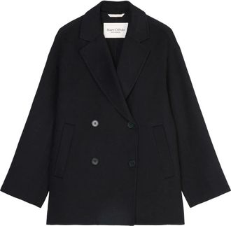 Marc O'Polo Chaqueta Caban relajada - Coats - Mujer - Azul - L
