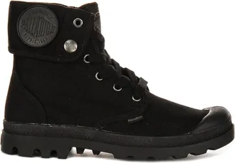 Palladium Lace-up Boots, female, Black, 4 UK, Palladium Baggy In Black For Women