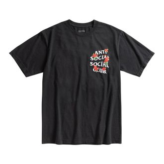 ANTI SOCIAL SOCIAL CLUB Heren, Tops, Zwart, Maat: M
