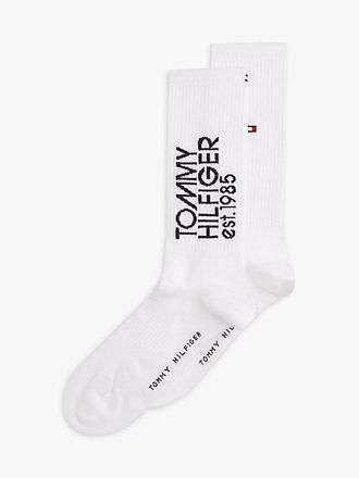Tommy Hilfiger 2-Pack Logo Mesh Panel Socks