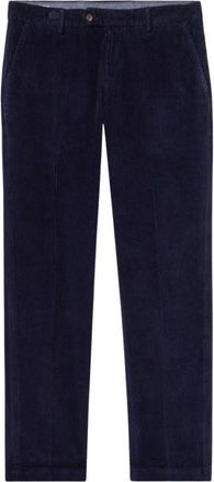 Brooks Brothers Regular Fit Katoen Corduroy Chino - Heren - Chinos - Blauw - W40 - Katoen - Broeken