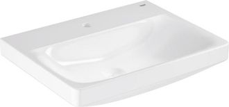GROHE Euro Ceramic Wastafel - 60x47cm - met kraangat - zonder overloop - alpine wit