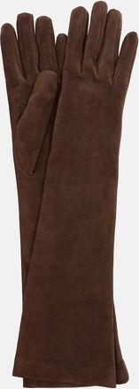 Brunello Cucinelli Suede gloves