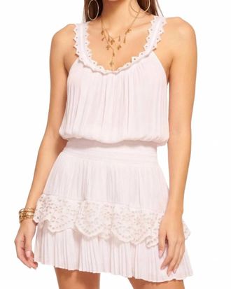 Ramy Brook Carla Mini Dress In Ivory