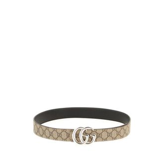 Gucci Accessoires, Heren, Beige, 110 CM, Stijlvolle Riem Collectie