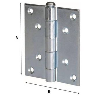 OEM 10 X Cerniera Perno Sfil Aldeghi Acc Zin Pesan 76x76