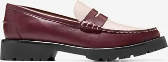 Cole Haan Womens Treena Lug Loafers - Red Size 5.5