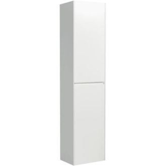 Puma Naturel - Verona Armario alto blanco con dos puertas, 40x30x170 cm (VERONAV40BM)