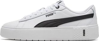 Puma (WMNS) PUMA Smash Platform V2 L White Black 373035-02