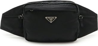 Prada Black Nero Nylon Pouch Sling Bag (Pre-Owned)