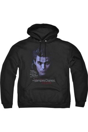 Gildan Vampire Diaries Sense Your Body Adult Pull Over Hoodie / Hooded Sweatshirt