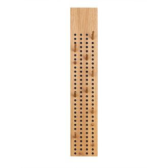 We Do Wood Scoreboard Garderobe gross, vertikal, Eiche natur