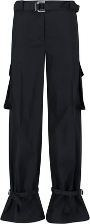 The Attico Cargo Trousers - Black