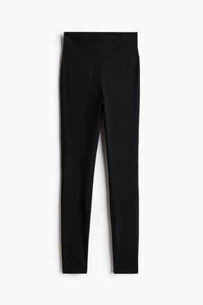 H&M Jerseyleggings - Schwarz