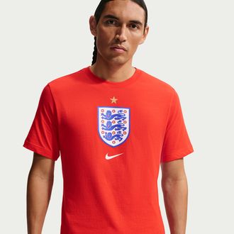 Nike England Nike Mens Soccer T-Shirt in Red | IH2177-600