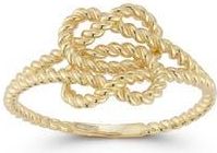 Ember Fine Jewelry 14K Gold Knot Ring at Nordstrom Rack, Size 6