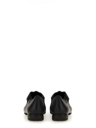 Uma Wang Calf Leather Ballerina Flat - Black