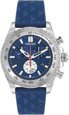 Versace Chrono X - Heren - Horloges - Grijs - ONE Size - Accessoires