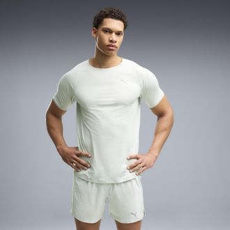 Puma T-shirt da running CLOUDSPUN da uomo, Abbigliamento, Verde, XXL