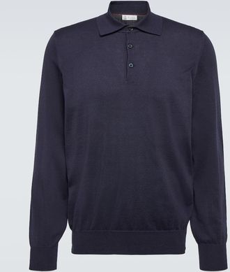 Brunello Cucinelli Cotton polo sweater