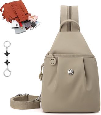 Generic Waterproof 2-Way Commuter Bag, with Waterproof Oxford, 2026 New 3 in 1 Tote Bag, Smart Storage System to Daily Travel (Khaki)