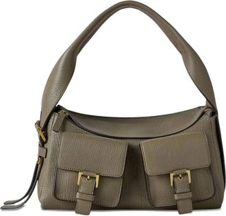 Mulberry Maggie shoulder bag - women - Grained Leather/Microfibre - One Size - Green