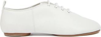 Maison Margiela Leren derby schoenen met split in de neus - Wit